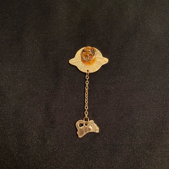 Space Kitty goes for a spin on this enamel pin/magnet 3FER - Picture 7 of 7